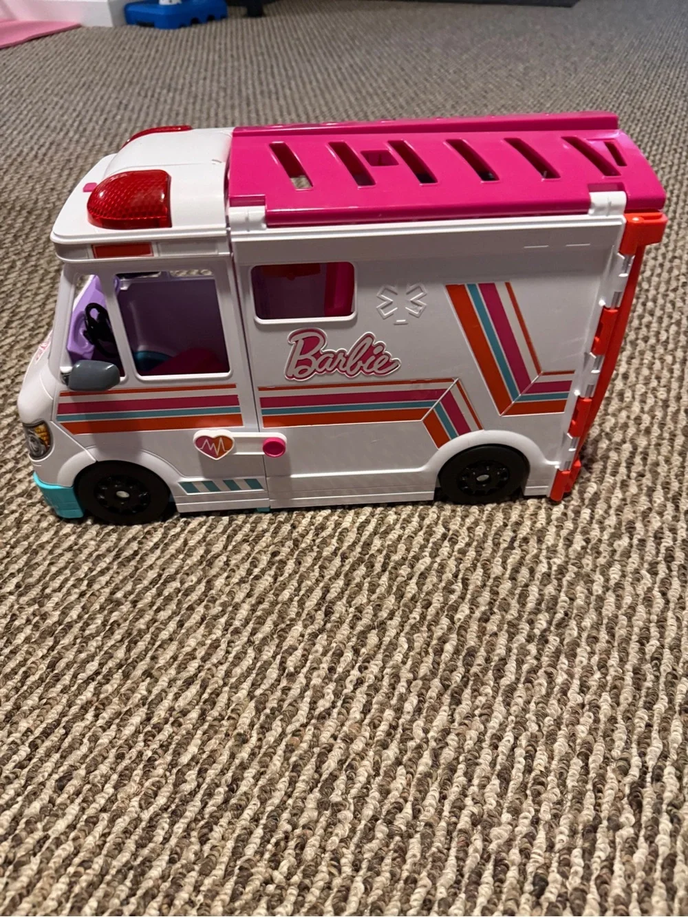 Barbie White Ambulance